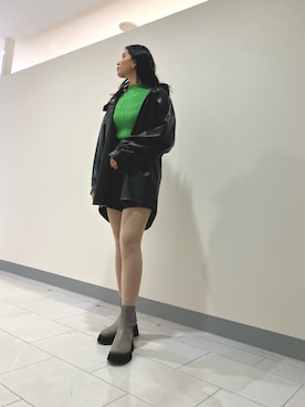 「HIMIKO（ヒミコ）のアイテム」を使った、HIMIKO　大和 香林坊店さん（レディース・162cm）の秋コーディネート