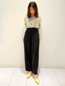 HIMIKO　大和 香林坊店さん（レディース・162cm）の春コーディネート