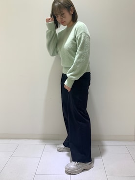 HIMIKO　大和 香林坊店さん（レディース・162cm）の冬コーディネート