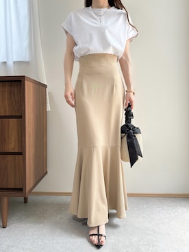 「classicalelf（クラシカルエルフ）のアイテム」を使った、minamii.__さん（レディース・164cm）の夏コーディネート