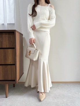 「ワンショルダー」｜minamii.__さん（レディース・164cm）の秋コーディネート