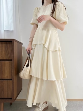 「titivate（ティティベイト）のアイテム」を使った、minamii.__さん（レディース・164cm）の夏コーディネート