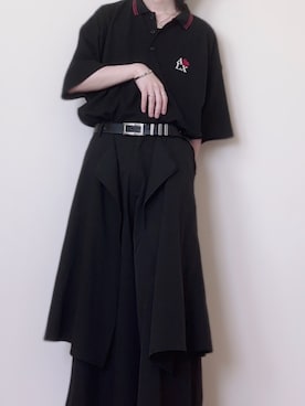 「アイテム（バングル/リストバンド）」を使った、なおさん（メンズ・165cm）の夏コーディネート