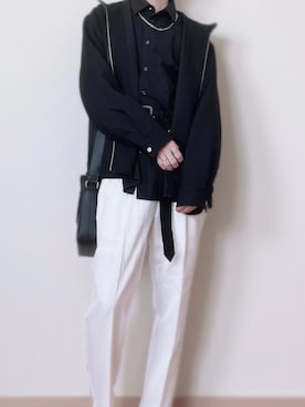 「KUUUPY」｜「アイテム（ブルゾン）」を使った、なおさん（メンズ・165cm）の秋コーディネート