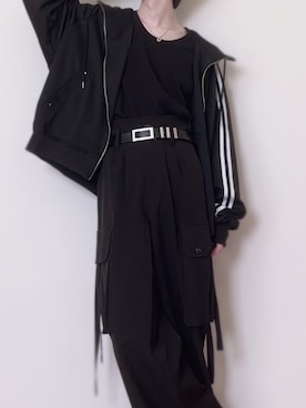 「アイテム（タンクトップ）」を使った、なおさん（メンズ・165cm）の秋コーディネート