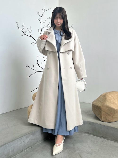 ドゥーズィエムクラス darzzling ジャケットコート/シャギーコート