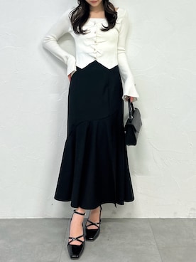 「dazzlin（ダズリン）のアイテム」を使った、kahoさん（レディース・154cm）の春コーディネート