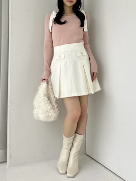 kahoさん（レディース・154cm）の冬コーディネート