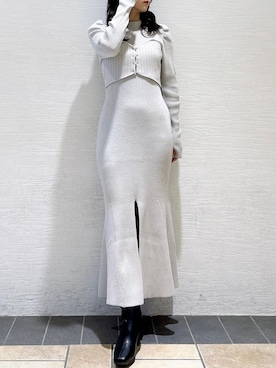 kahoさん（レディース・154cm）の冬コーディネート