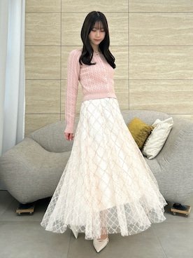 「dazzlin（ダズリン）のアイテム」を使った、kahoさん（レディース・154cm）の秋コーディネート