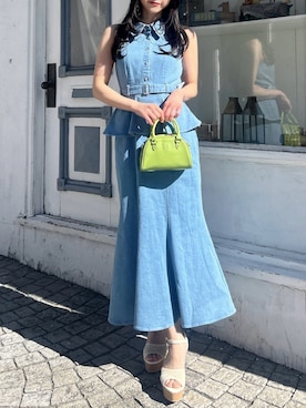 kahoさん（レディース・154cm）の春コーディネート