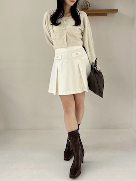 kahoさん（レディース・154cm）の冬コーディネート