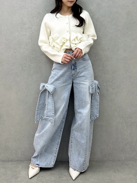 kahoさん（レディース・154cm）の冬コーディネート