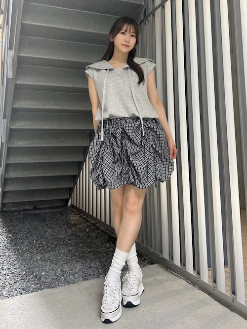 3点コーディネートセット♡2238...7400 HL】ASYMMETRY SKIRT(SET UP)｜CONVERSE TOKYO (コンバース