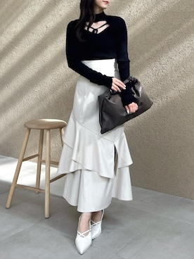 「きれいめコーディネート」｜kahoさん（レディース・154cm）の秋コーディネート