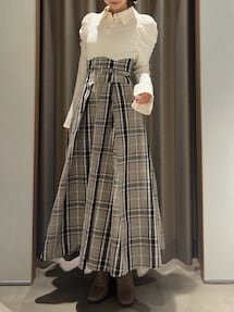 シャツカラーコルセットタックワンピース｜ダズリン（dazzlin）公式