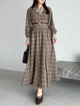 kahoさん（レディース・154cm）の冬コーディネート