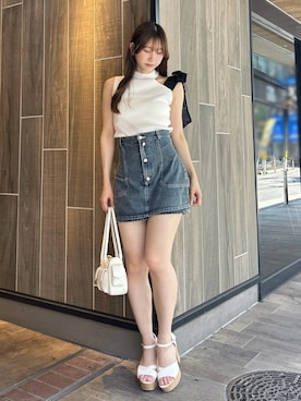 「ワンショルダー」｜kahoさん（レディース・154cm）の秋コーディネート