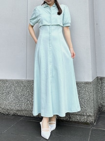 POLO BCSコラボ/再生産】レイヤードポロワンピース｜ダズリン（dazzlin