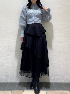 kahoさん（レディース・154cm）の冬コーディネート