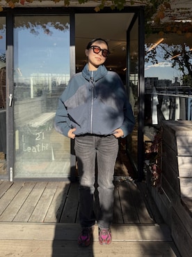 「アイテム（セットアップ）」を使った、Kisaraさん（レディース・153cm）の冬コーディネート