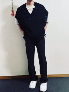 「classicalelf（クラシカルエルフ）のアイテム」を使った、せいさん（メンズ・169cm）の春コーディネート