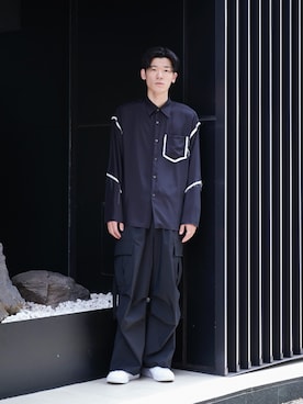Asami Hareruyaさん（メンズ・182cm・20代）の夏コーディネート