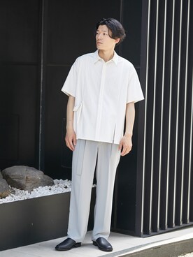 Asami Hareruyaさん(メンズ・182cm)の春コーディネート