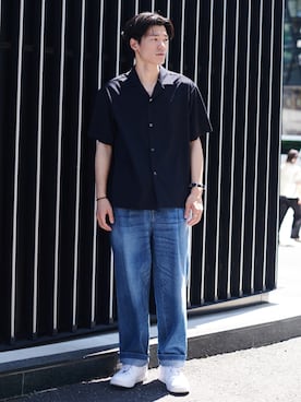 Asami Hareruyaさん（メンズ・182cm・20代）の夏コーディネート
