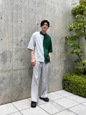 Asami Hareruyaさん（メンズ・182cm）の春コーディネート