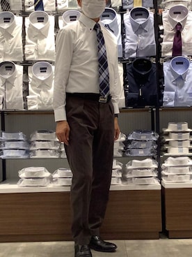 BRICK HOUSE by Tokyo Shirts 岡崎イオンモール店さん（メンズ・172cm）の秋コーディネート
