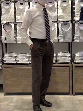 BRICK HOUSE by Tokyo Shirts 岡崎イオンモール店さん（メンズ・172cm）の夏コーディネート