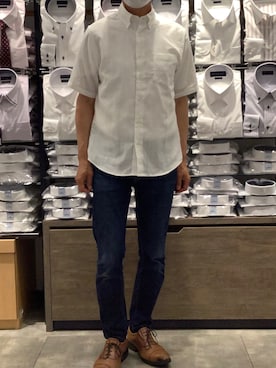 BRICK HOUSE by Tokyo Shirts 岡崎イオンモール店さんのコーディネート