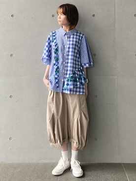 「FRAPBOIS」｜「アイテム（その他シューズ）」を使った、furuyaさん（レディース・164cm）の春コーディネート