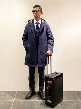 「Pertex」｜SATOSHIさん（メンズ・175cm）の冬コーディネート