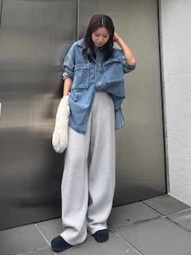 瀬川百花さん(レディース・156cm)の秋コーディネート