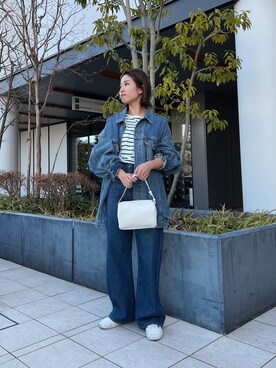 瀬川百花さん(レディース・156cm)の冬コーディネート