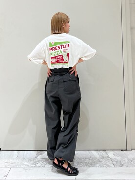 瀬川百花さん（レディース・156cm）の春コーディネート