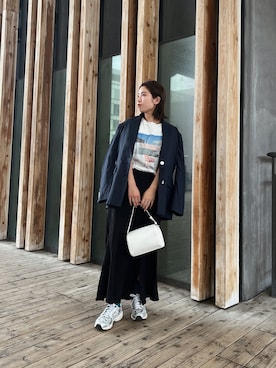 瀬川百花さん（レディース・156cm）の春コーディネート