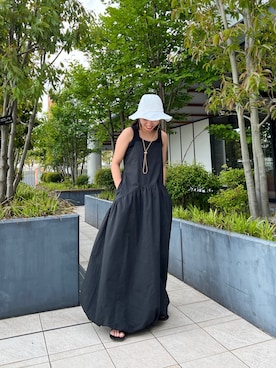 瀬川百花さん(レディース・156cm)の春コーディネート