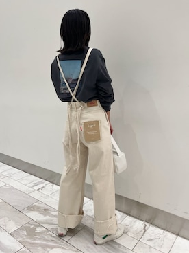 瀬川百花さん(レディース・156cm)の冬コーディネート