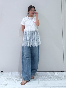 瀬川百花さん（レディース・156cm）の夏コーディネート