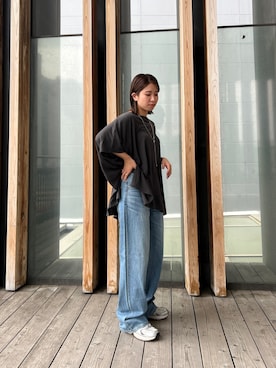 瀬川百花さん（レディース・156cm）の春コーディネート
