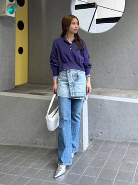 瀬川百花さん（レディース・156cm）の夏コーディネート