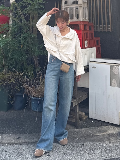 【RC先行予約】Levi's別注 RIBCAGE WIDE LEGデニム