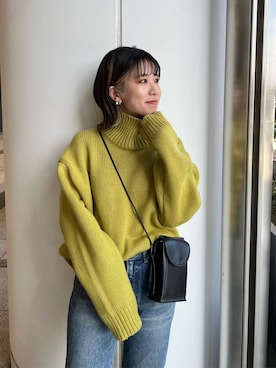 瀬川百花さん(レディース・156cm)の冬コーディネート