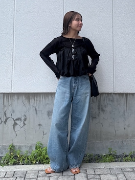 瀬川百花さん（レディース・156cm）の夏コーディネート