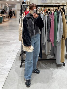 瀬川百花さん（レディース・156cm）の秋コーディネート