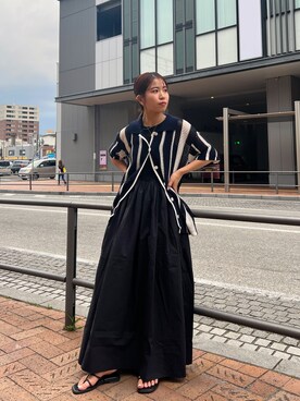 瀬川百花さん（レディース・156cm）の春コーディネート