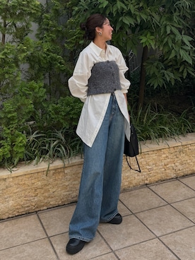 瀬川百花さん(レディース・156cm)の秋コーディネート